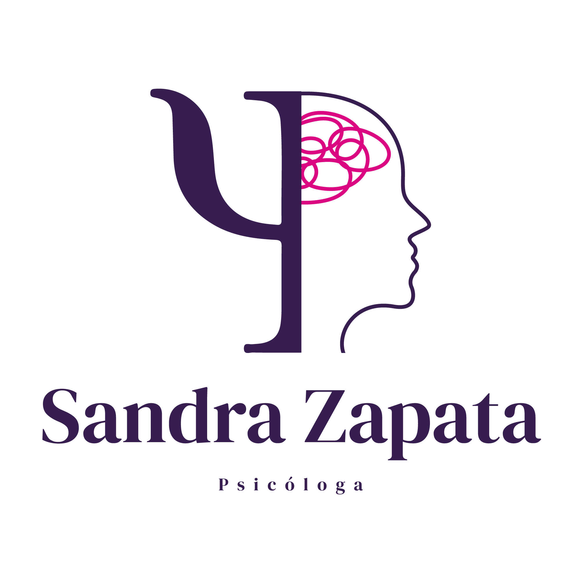 Diseño de logo Sandra Zapata